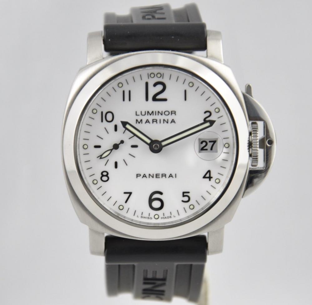 FS Panerai Luminor Marina Pam 49 40mm PAM00049 White Automatic