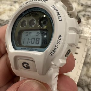 Casio G-Shock GBA-400 G'Mix Bluetooth Digital Analog White Watch