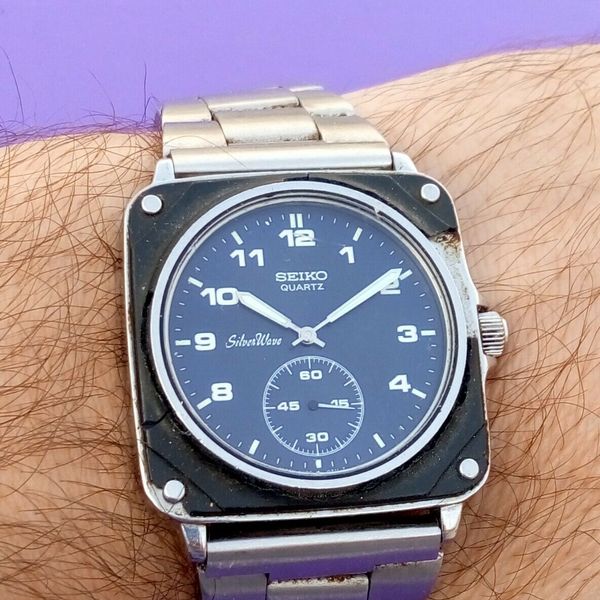 Rare Vintage Seiko Silverwave 2628-0040 Quartz Men's Japan