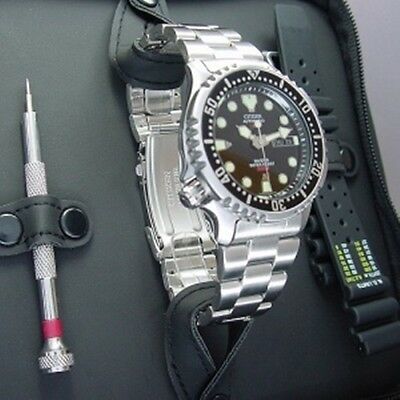 Citizen Automatik Taucheruhr Promaster Set NY0040-09E Silber Edelstahl OVP Neu 