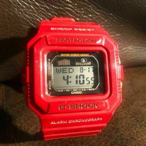 Casio G-Shock G-Lide GLX-5500A-4 Rare Digital Red Mens Watch 200M