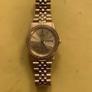 Vintage Citizen Gn 4w S Gold Tone Wristwatch Watchcharts