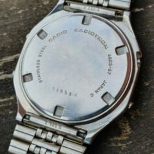 Ultra rare Vintage Casio casiotron Digital watch.Casio 46CS-27