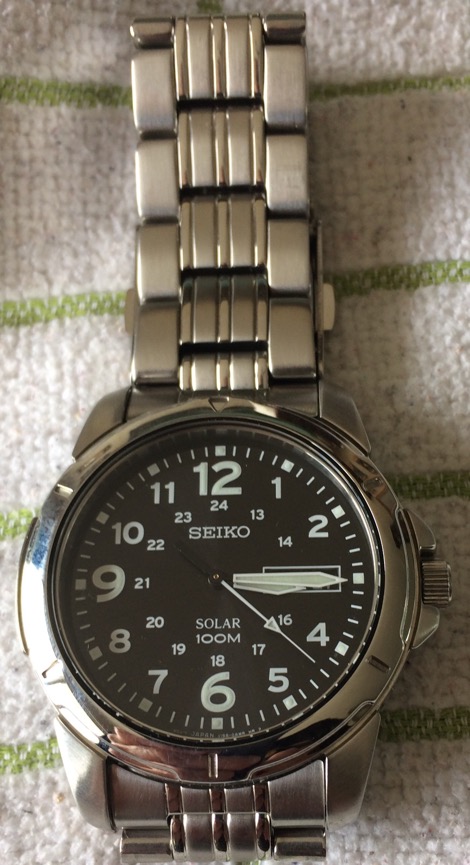 SOLD Seiko Solar Field Watch SNE095 Mil Sub Watch Head Asking