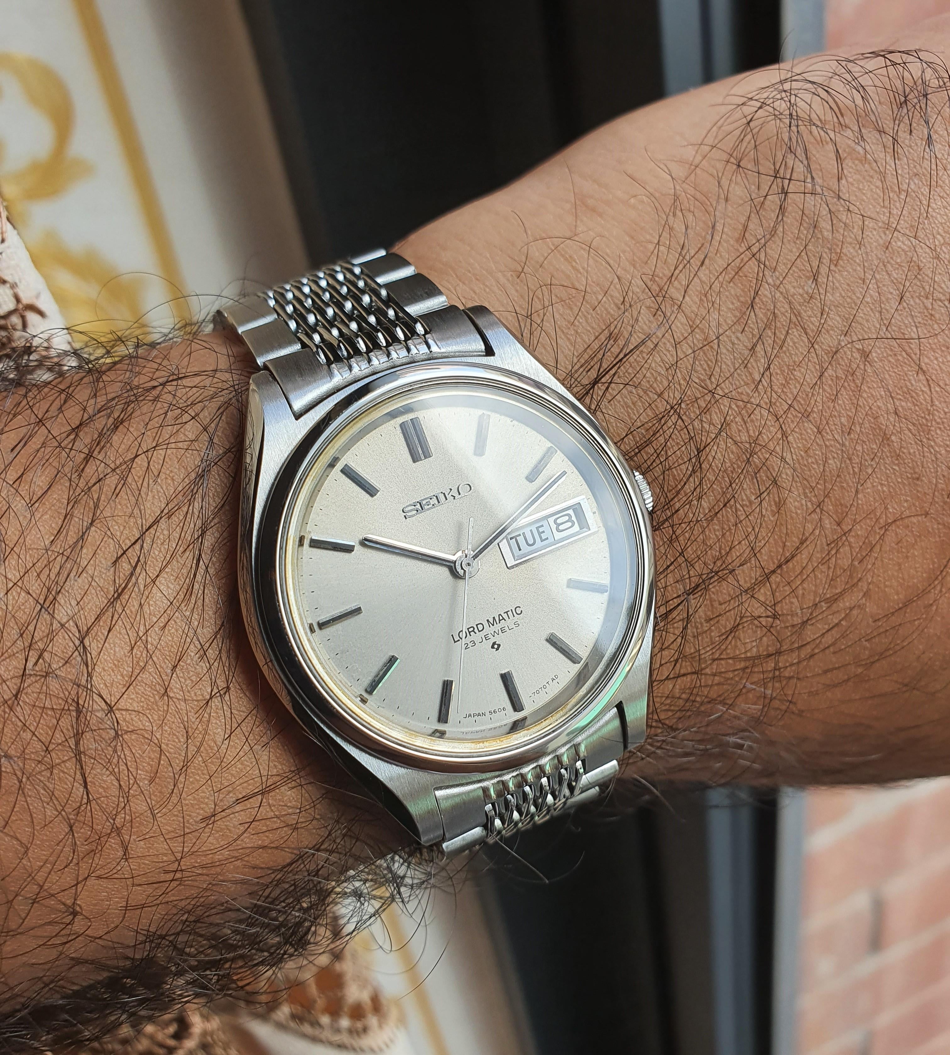 WTS] Seiko Lord Matic Silver Dial Year-1968 Vintage Watch $399