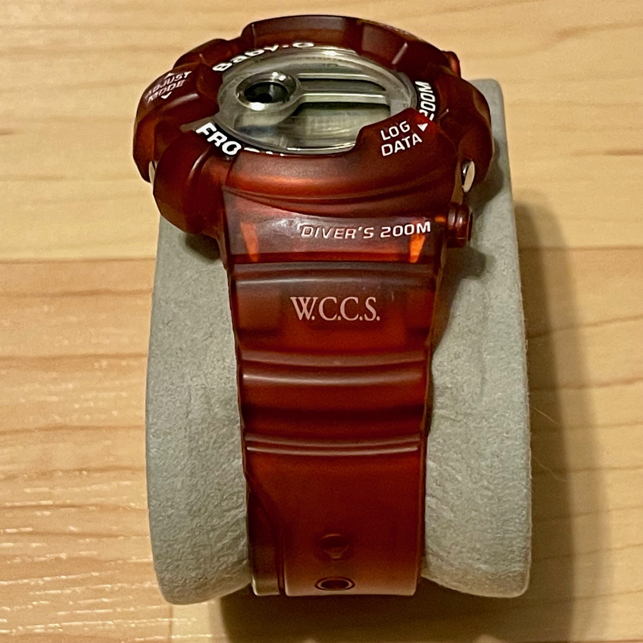 WTS] Casio G-Shock Baby-G Frogman Candy Apple Red Custom Jelly 