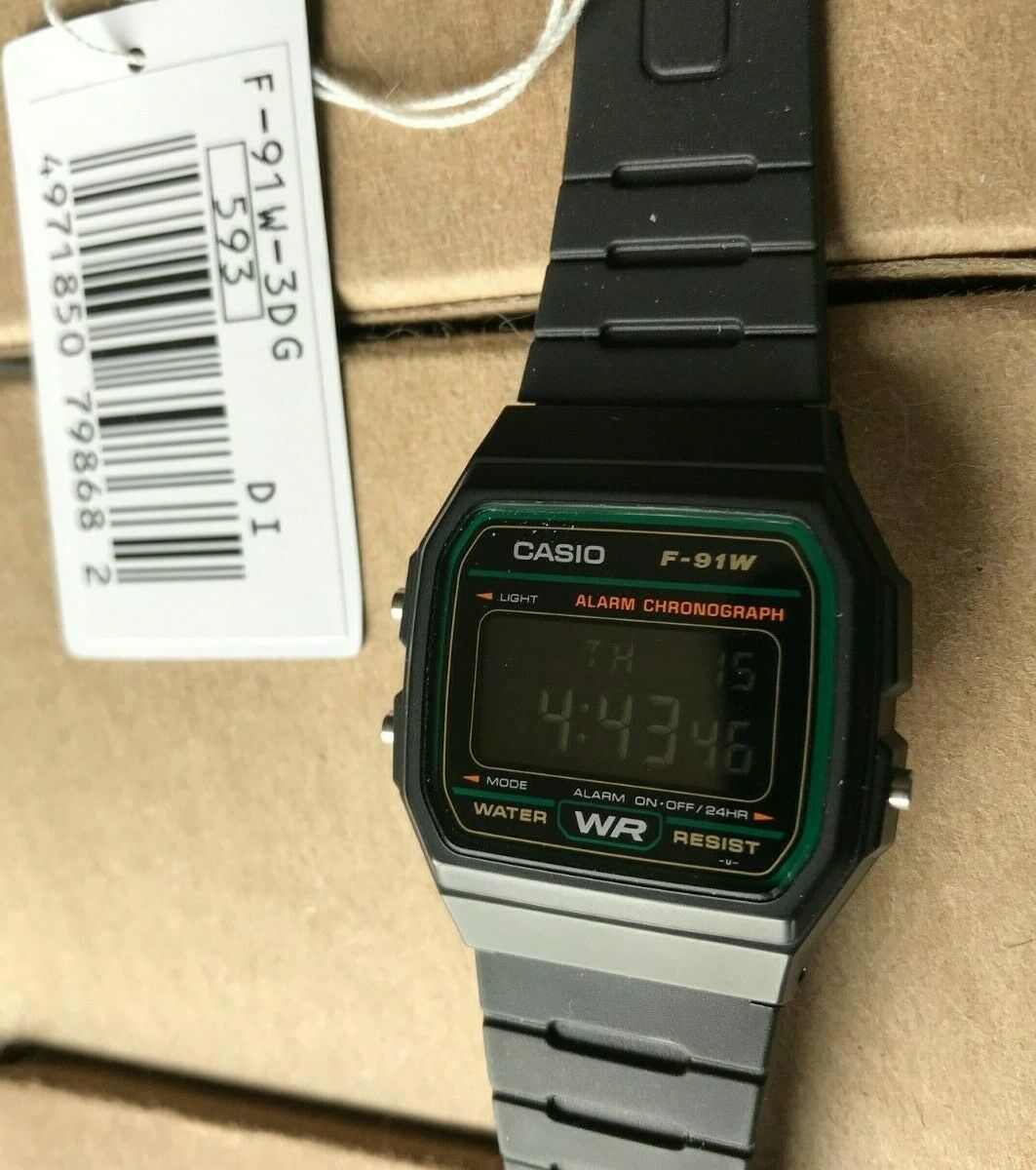 casio f91w negative mod
