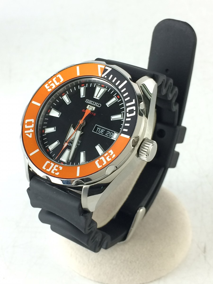 Used Seiko 4R36 06S0 Five Sports 5SPORT Automatic Watch Analog