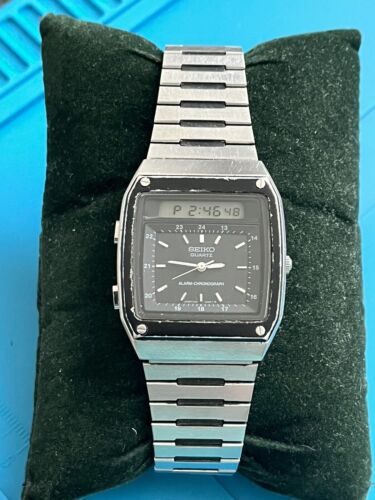 Vintage Seiko H357 5049 LCD James Bond For Your Eyes Only Watch