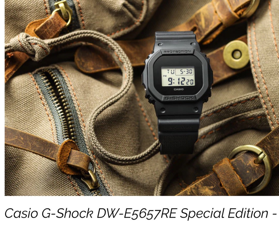 Gshock Matt black 5657 40th anniversary | WatchCharts Marketplace