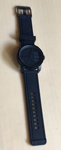Diesel DZ-1446 Black Silicone Strap Men's Watch 46 mm For Parts