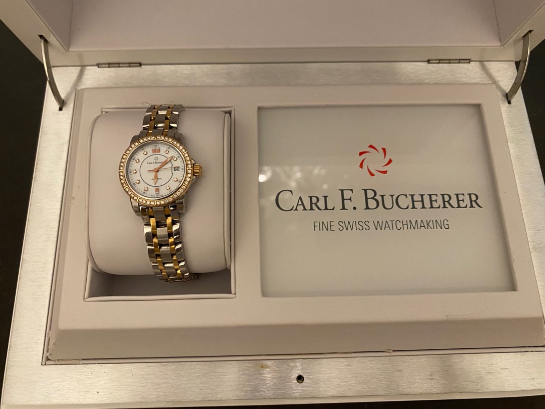 Carl F. Bucherer Patravi AutoDate TwoTone Watch 27 mm Case