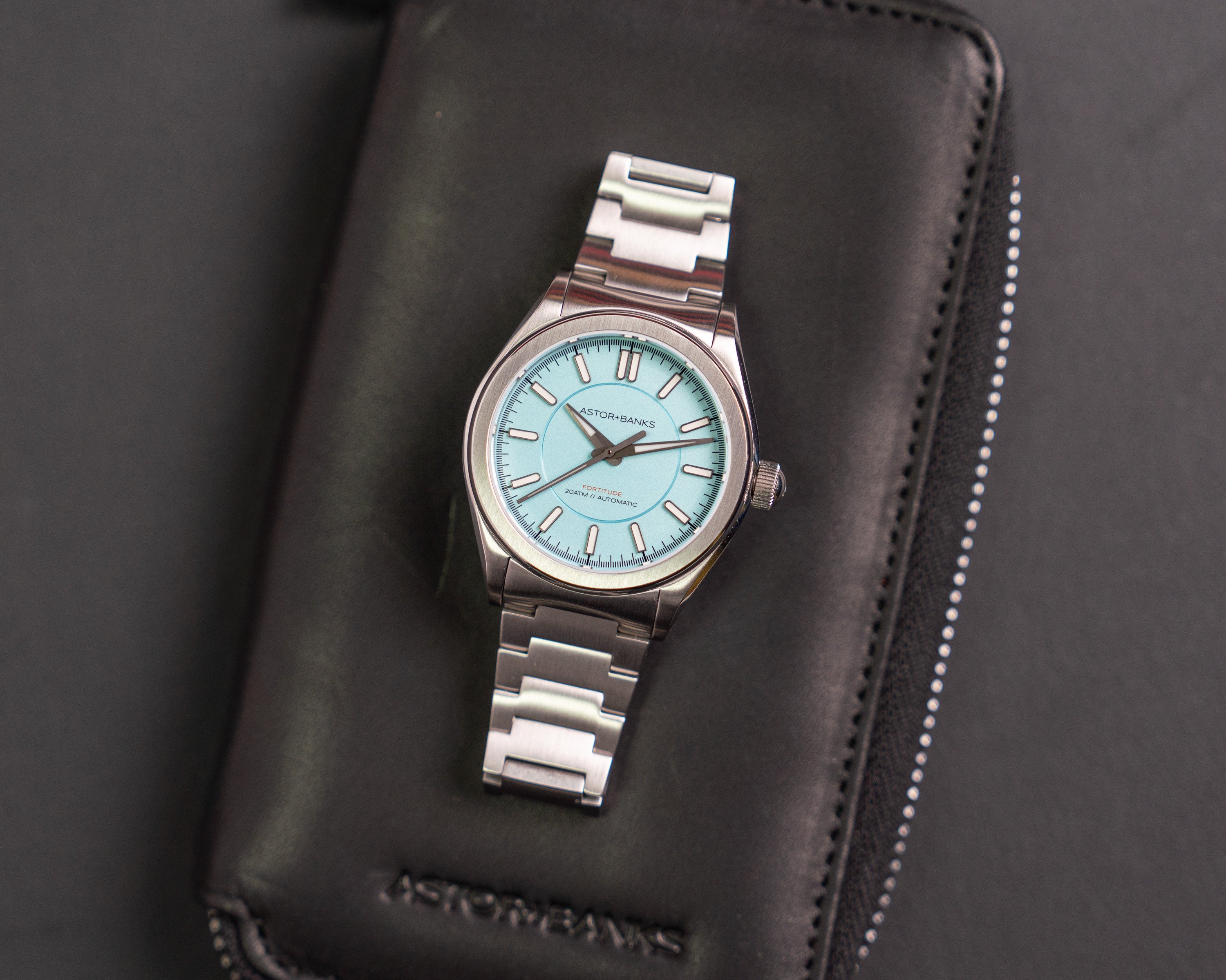 500 USD] Astor and Banks Fortitude Lite Powder Blue | WatchCharts  Marketplace