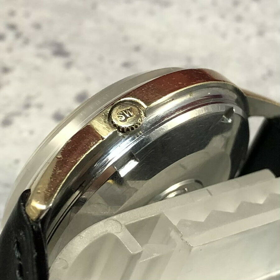 Vintage 1963 SEIKO SEIKOMATIC Self Dater CAP GOLD 39Jewels J13083