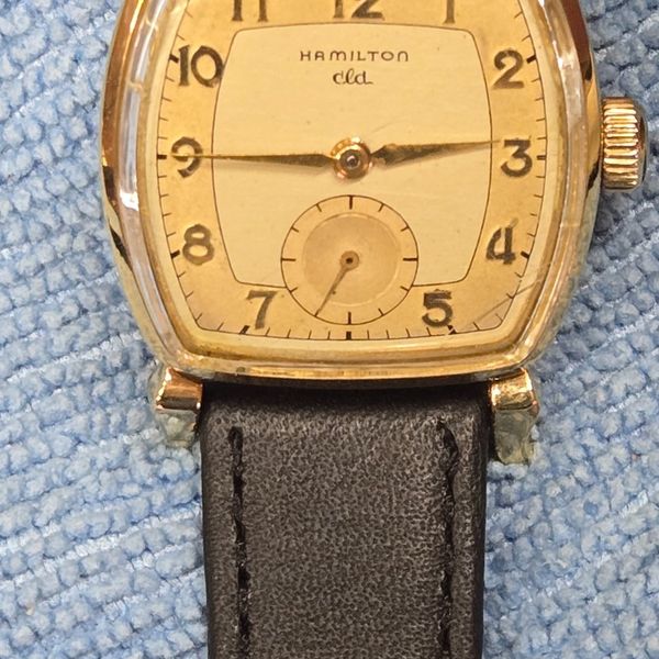 Hamilton Beldon Hamilton Beldon CLD 17 Jewel 747 Movement 10K RGP 1951 Men's Wristwatch ...
