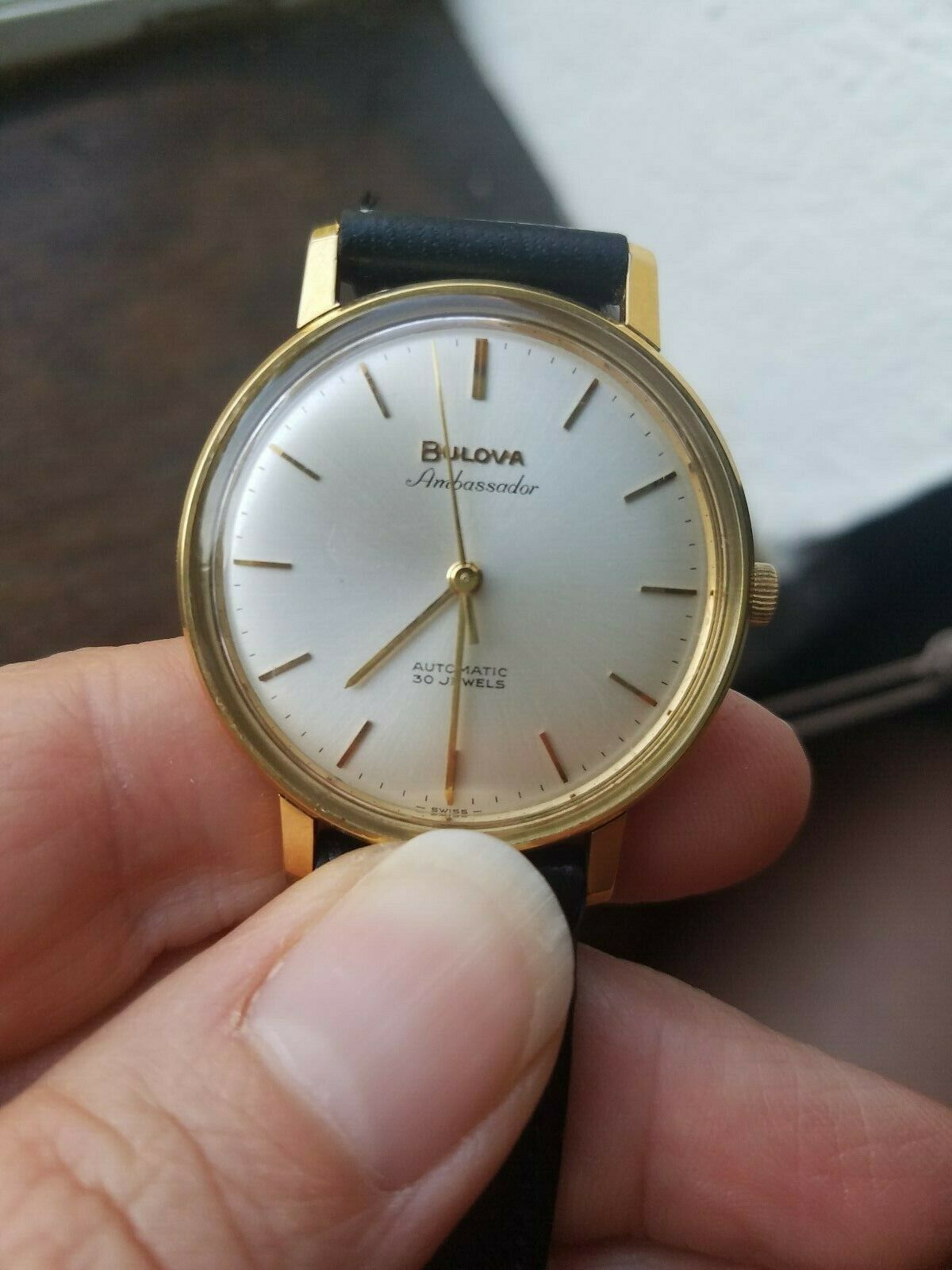 Vintage BULOVA AMBASSADOR Automatic 30 Jewels great condition