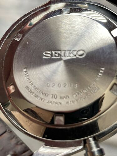 Seiko Chronograph 6T63-00J0 - While Dial - Excellent Condition | WatchCharts