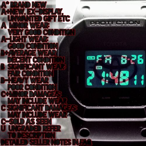 【新品未開封】G-SHOCK　DW-5600DYTD22-1JR　TOYOTA G-SHOCK TOYOTA × CASIO DW-5600DYTD22-1JR - Made in Japan : r/gshock