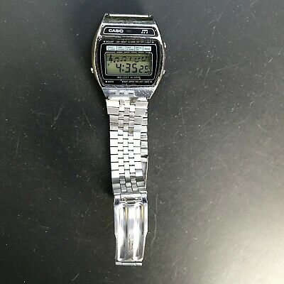 Very Rare 1980 Vintage CASIO Melody M-1230 (82) Japan D 34mm Watch