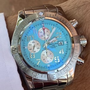 FS Breitling Super Avenger Caribbean Edition WatchCharts Marketplace