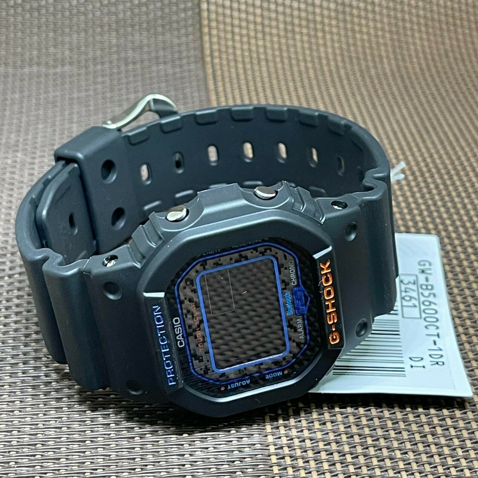 Casio G-Shock GW-B5600CT-1D City Camouflage Black Blue Orange 
