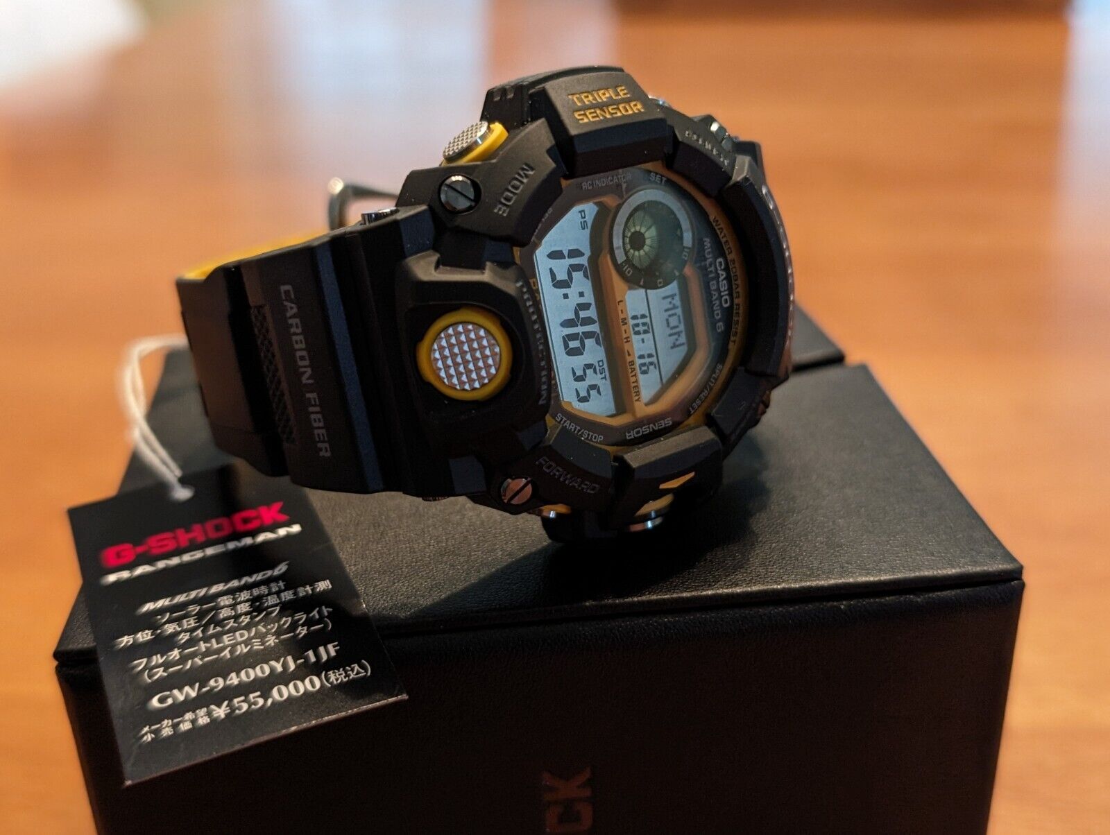 Casio G-SHOCK Rangeman GW-9400YJ-1JF Men