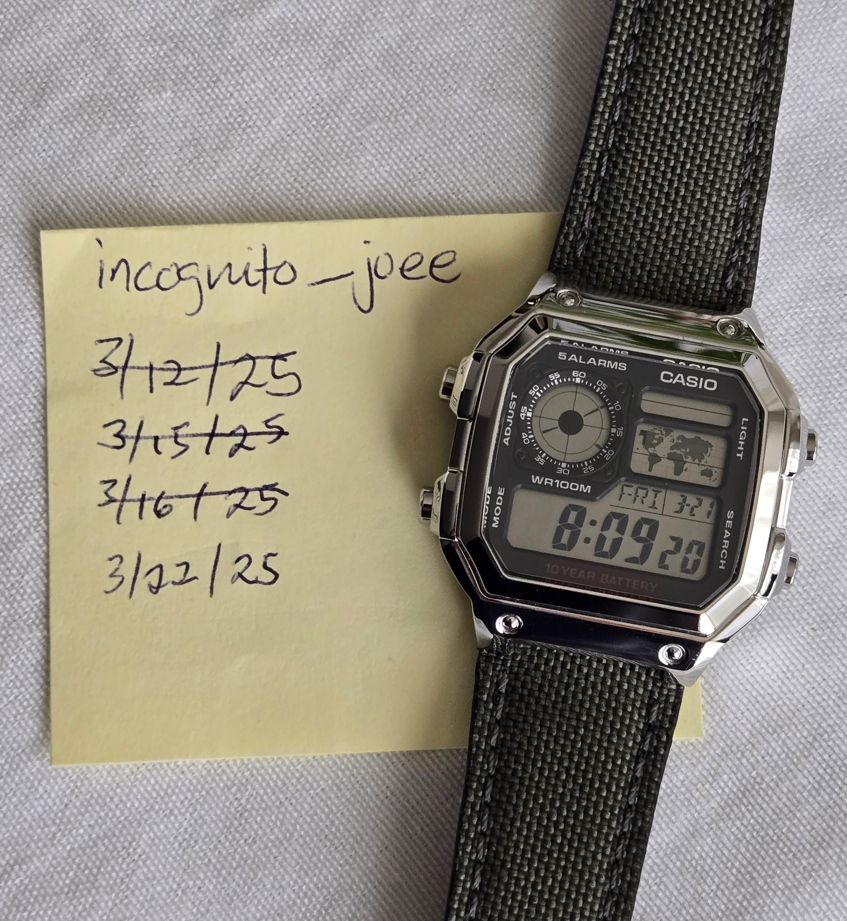 WTS] Custom Mod Casio AE-1200 