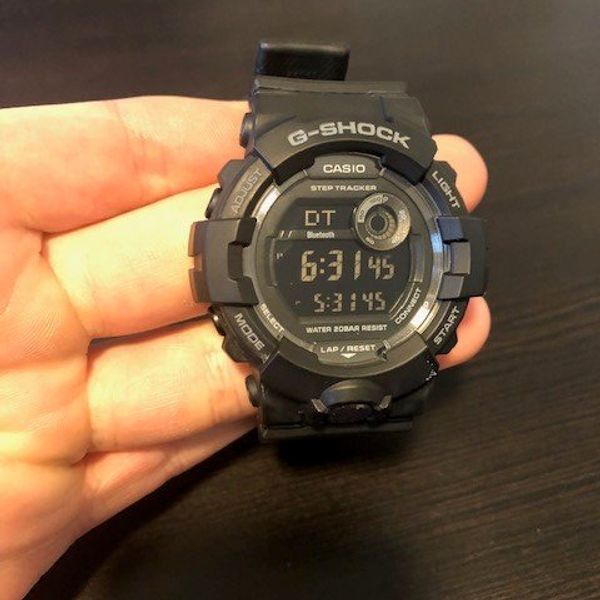 GBD800-1BCR WatchCharts Black) Step-Tracker G-Shock | FS: (All