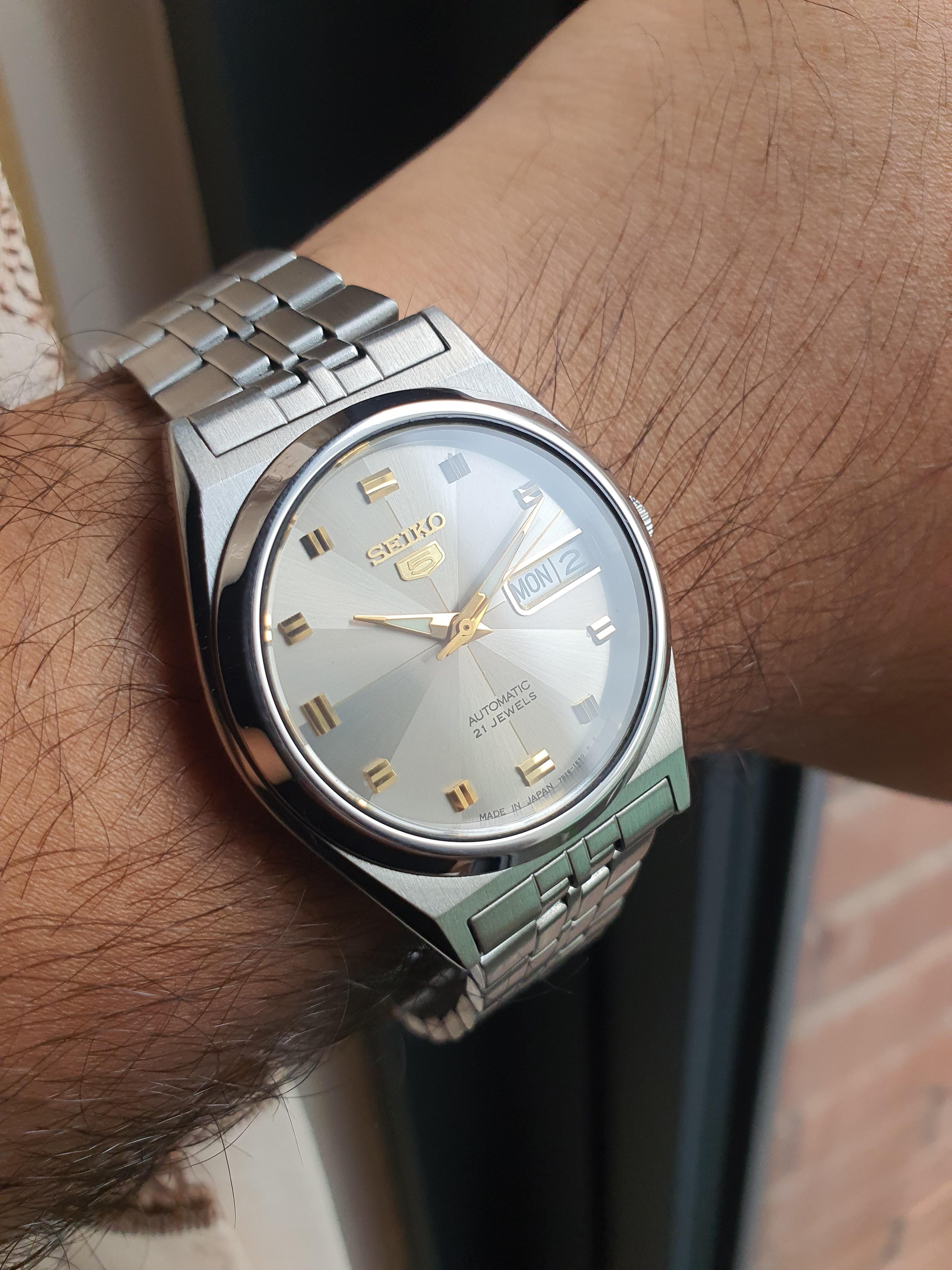 WTS] Seiko SKX507 Grey Crosshair Textured dial $99 Shipped