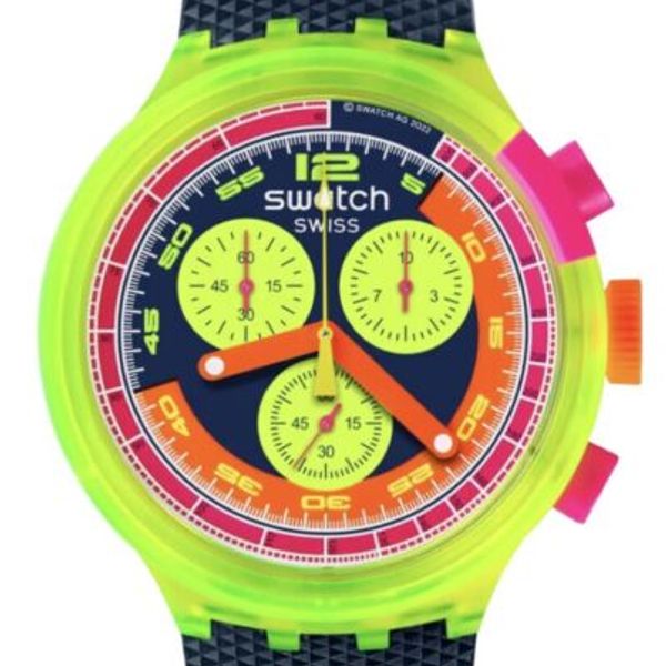 Swatch Neon To The Max - SB06J100 - Chrono - Grand Prix