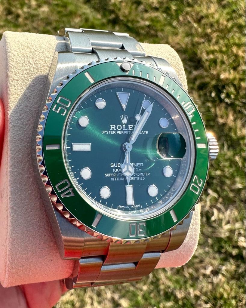 Hulk rolex for sale hot sale