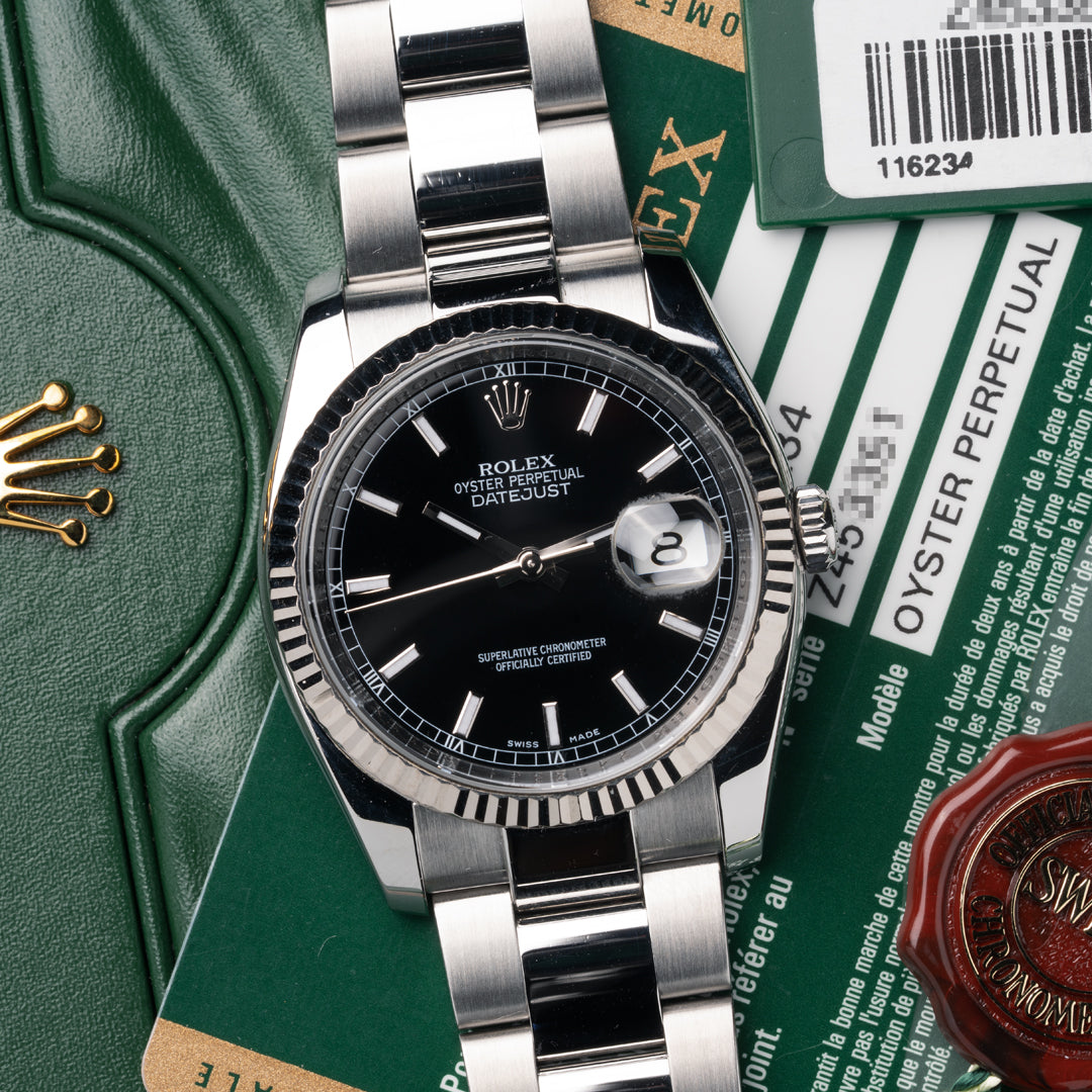 Rolex oyster outlet perpetual datejust 2007