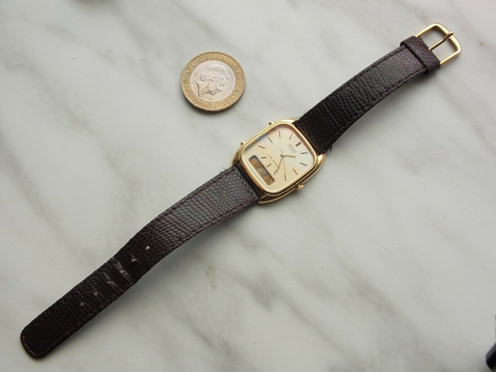 Vintage Seiko Hybrid Alarm Chronograph H449-5100 | WatchCharts 