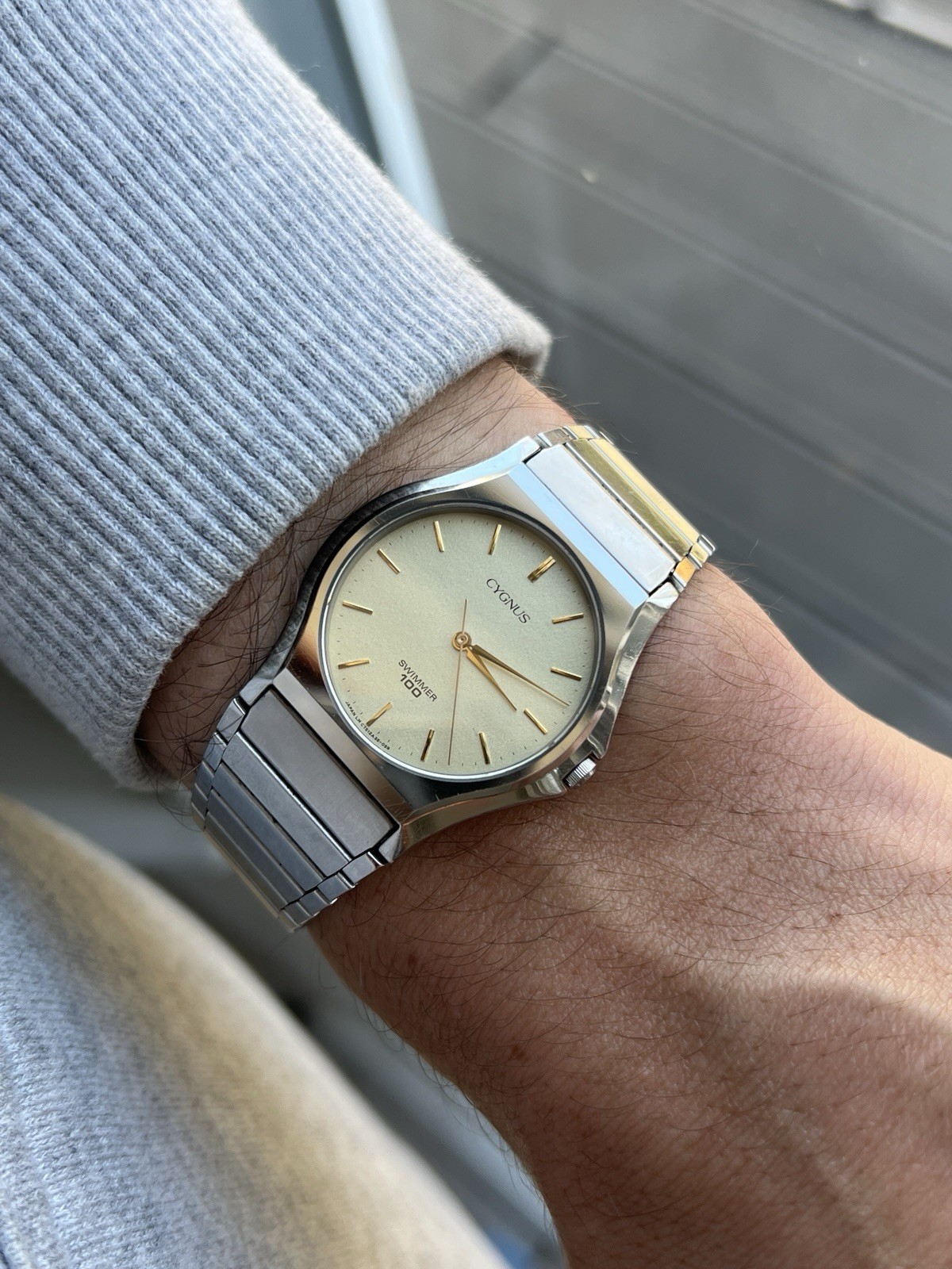 Vintage Cygnus Orient Swimmer 100 Quartz Watch - Running
