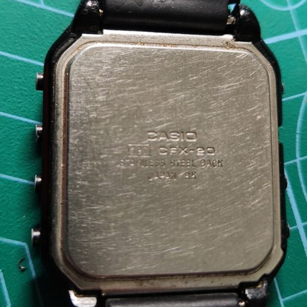 Olle Casio Module Casio CFX-20 Module 197- Rare Vintage Scientific Calculator Watch from ...