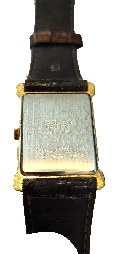 Vintage‎ Gruen Quartz Moonphase Date Watch Ref 225-6185 Gold Tone Roman Dial 09b779a9-81e0-4a2c-ade8-  main image 3