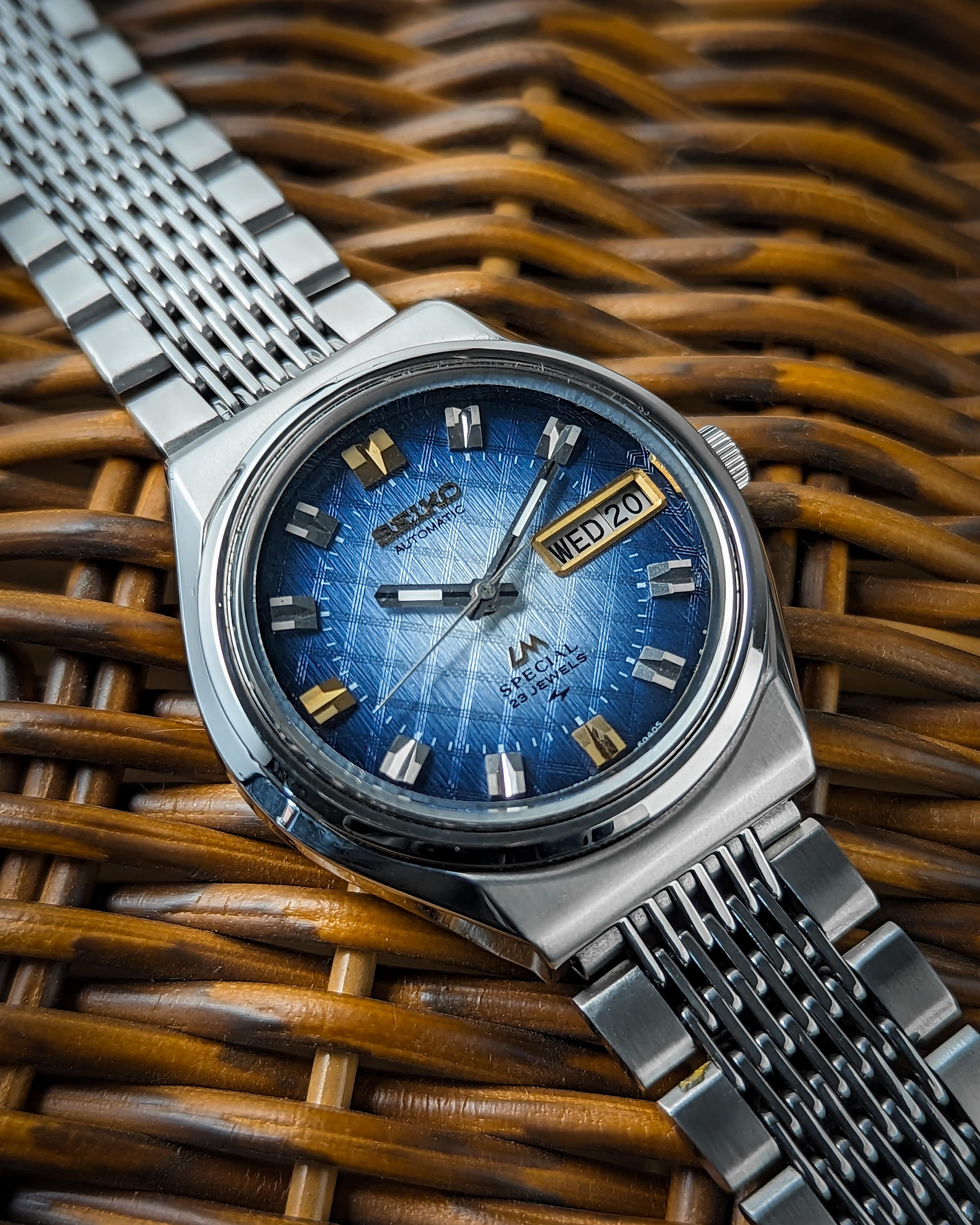 WTS] Vintage Seiko Lord Matic Special ⚜ - 5216-6030 - ???? Gradient Deep  Blue Dial ???? – 23J Automatic Cal.5216A (Serviced) - 1970's JDM --- ✨Check  Video ✨ --- 275 USD or Best Offer | WatchCharts Marketplace