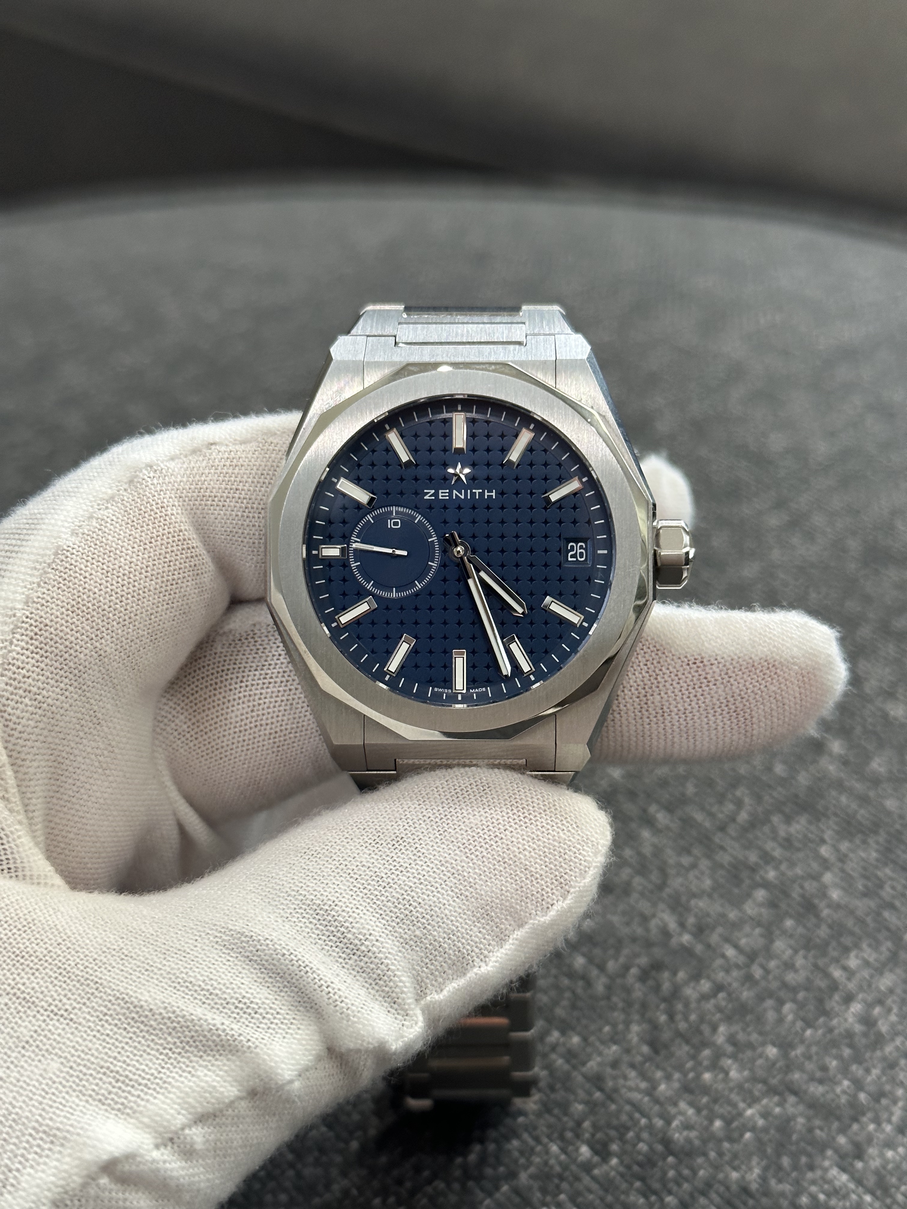 Zenith defy shop classic blue dial