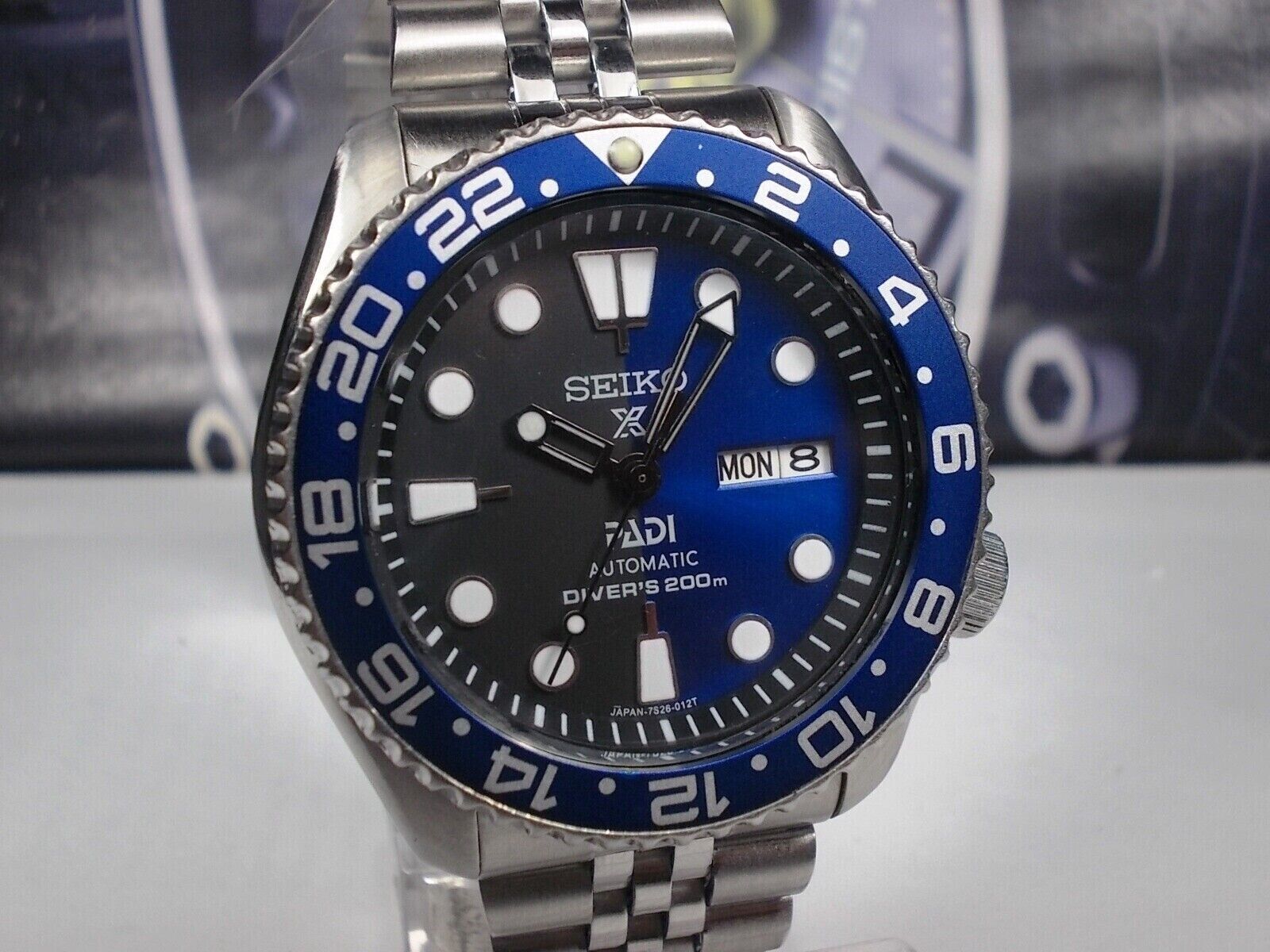 SEIKO SCUBA DIVERS SKX007 AUTO MENS WATCH 7S26 0020 PROSPEX PADI