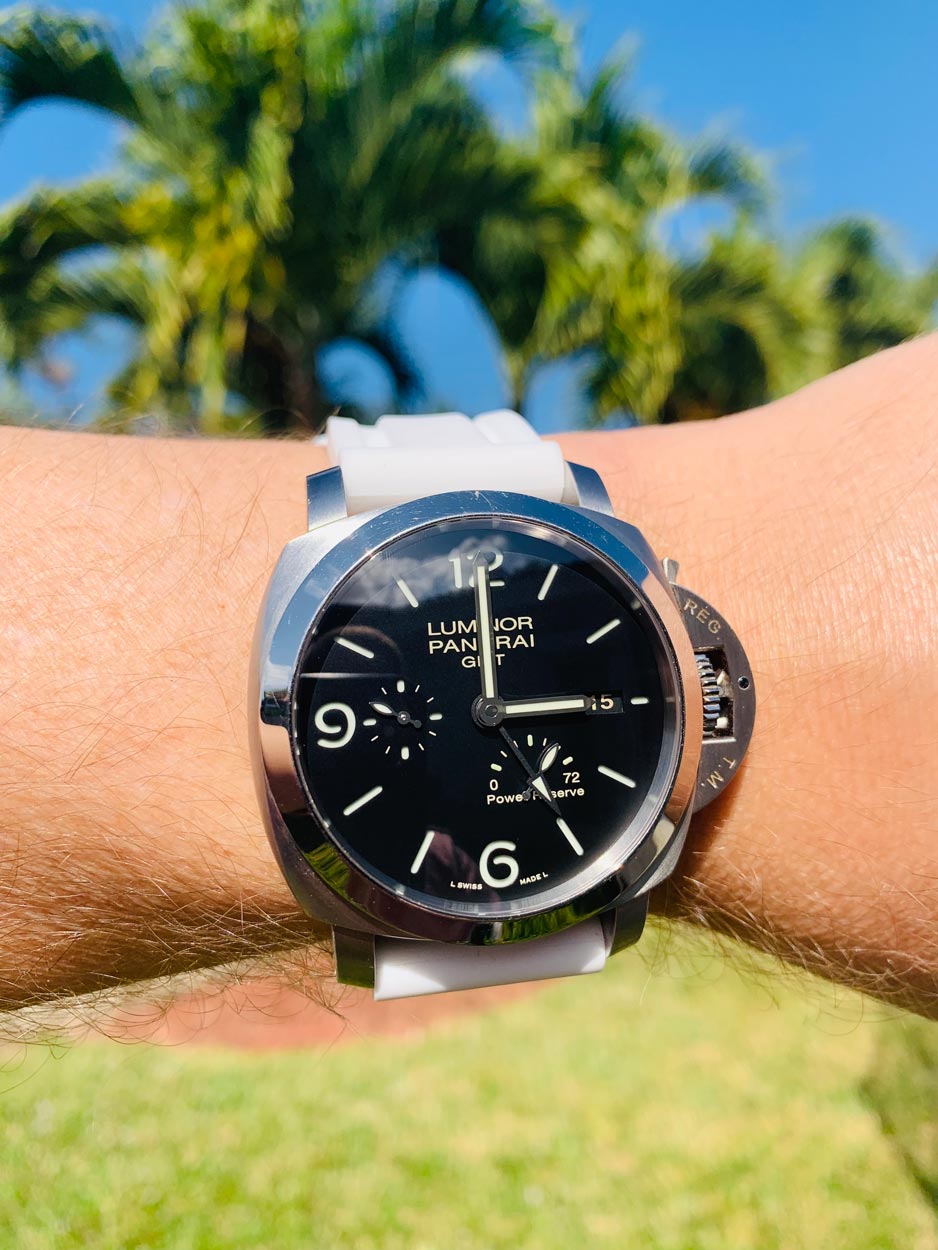 Panerai Luminor 1950 3 Days GMT Power Reserve PAM 321 Size 44mm