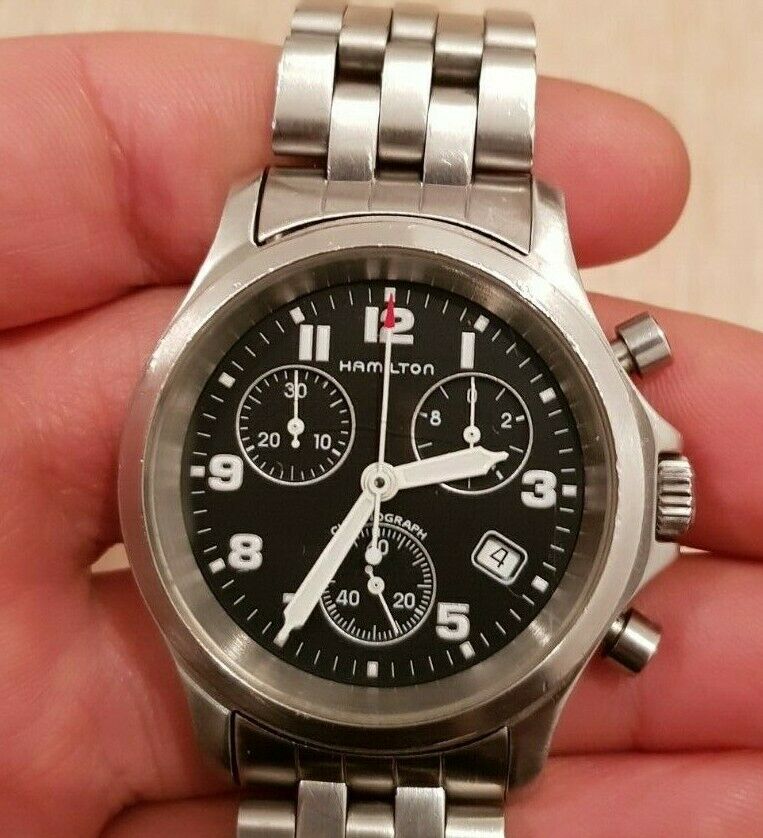 Hamilton quartz chronograph hot sale