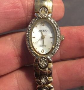 Vintage Cameo hotsell adolfo watch