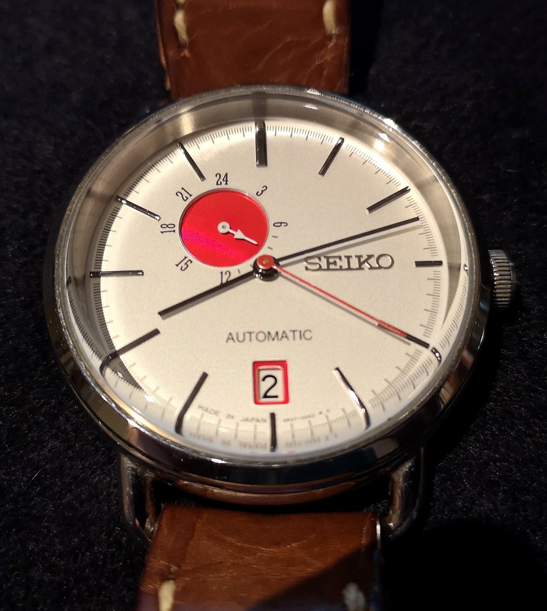 WTS] Seiko SCVE003 Rising Sun. Great condition + box & papers. $850/£685 |  WatchCharts