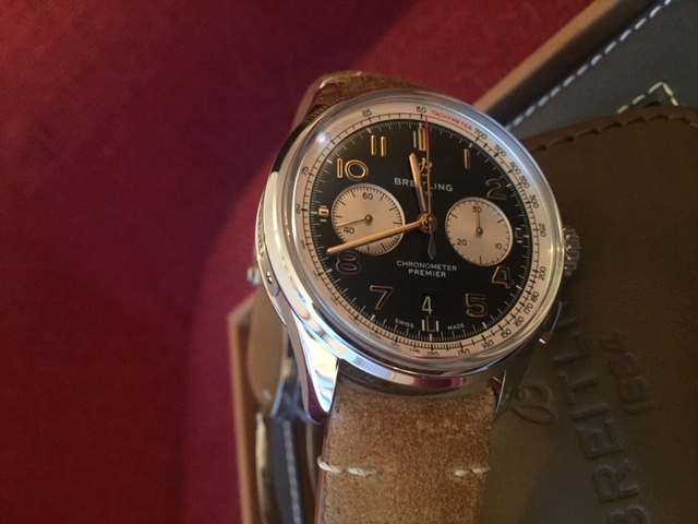 Premier b01 clearance chronograph 42 norton