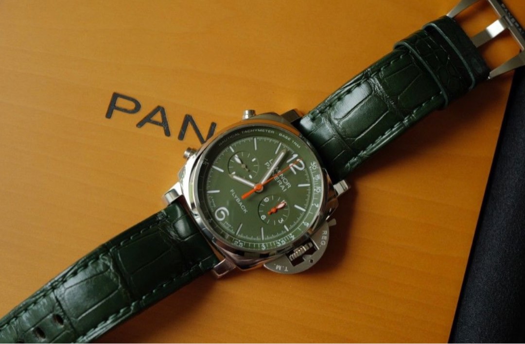 Panerai PAM 1296 Luminor Chrono Flyback Verde Militare