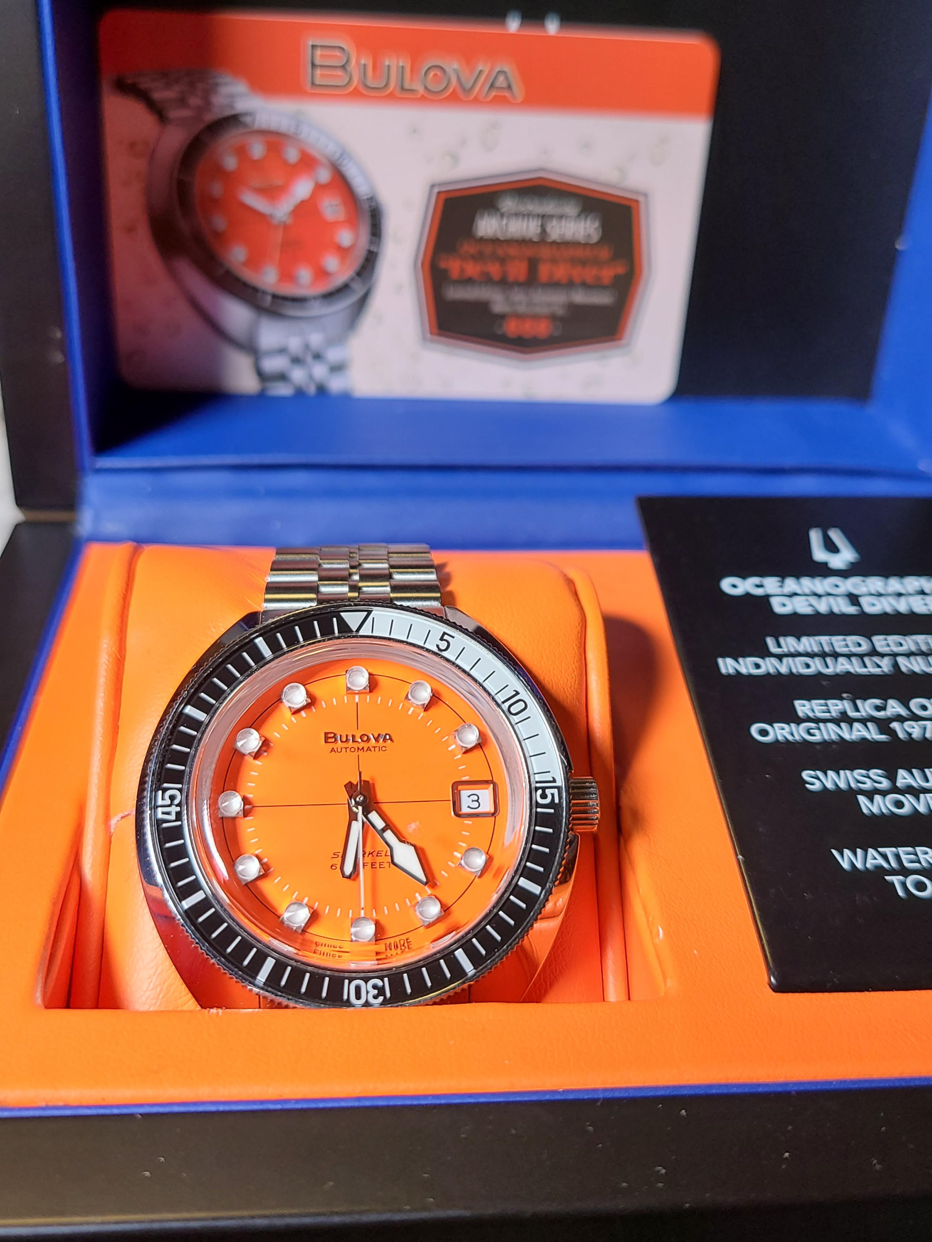 bulova devil diver limited edition