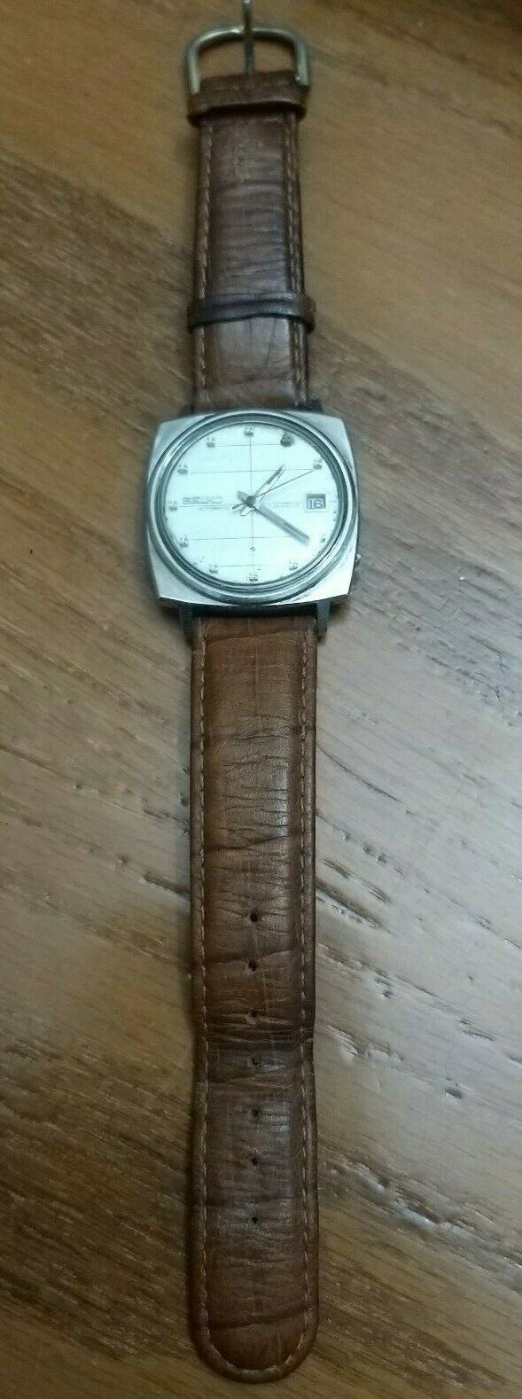 Mega Rare Vintage Seiko 6105 8100 Sea Leon M88 Automatic 17 jws