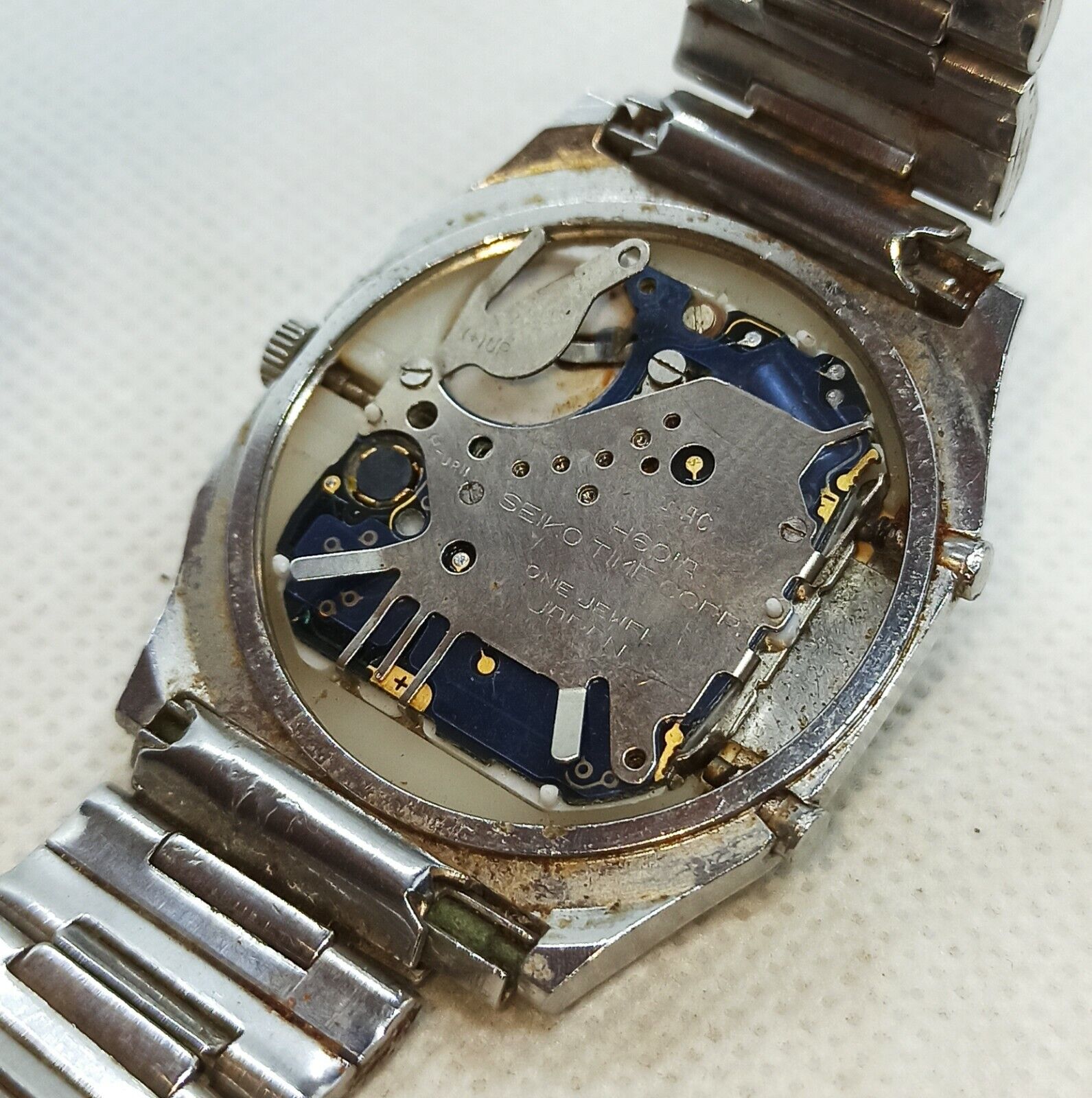 Used Seiko Ana Digi Quartz Japan Made Movt no H601A  FORPART/REPAIR/WATCHMAKER#. | WatchCharts