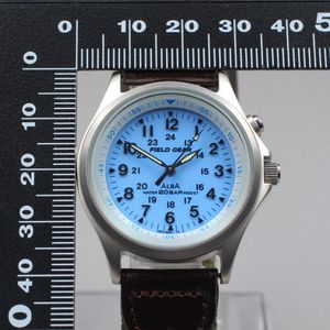 NEAR MINT] SEIKO ALBA V671-6001 FIELD GEAR Military Watch Quartz 