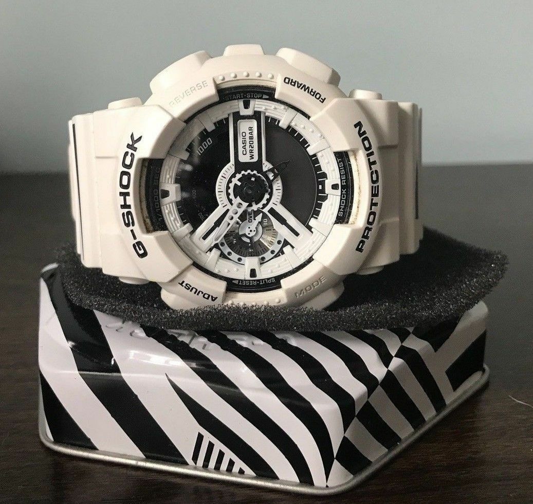 G Shock Watch Maharishi x G-Shock White Casio GA-110MH-7AJR_7 Sold